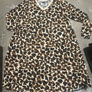 LuLaRoe Animal Print Dress